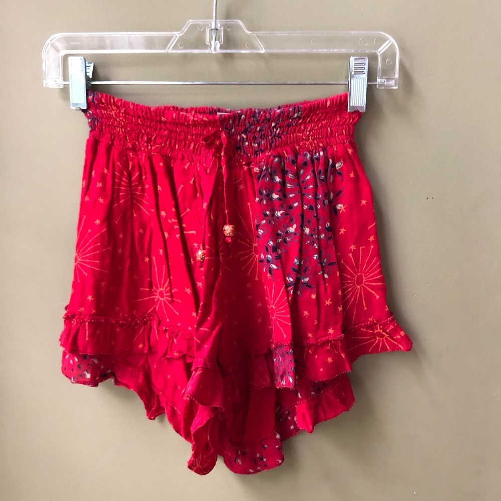 Flowy Patterned Shorts